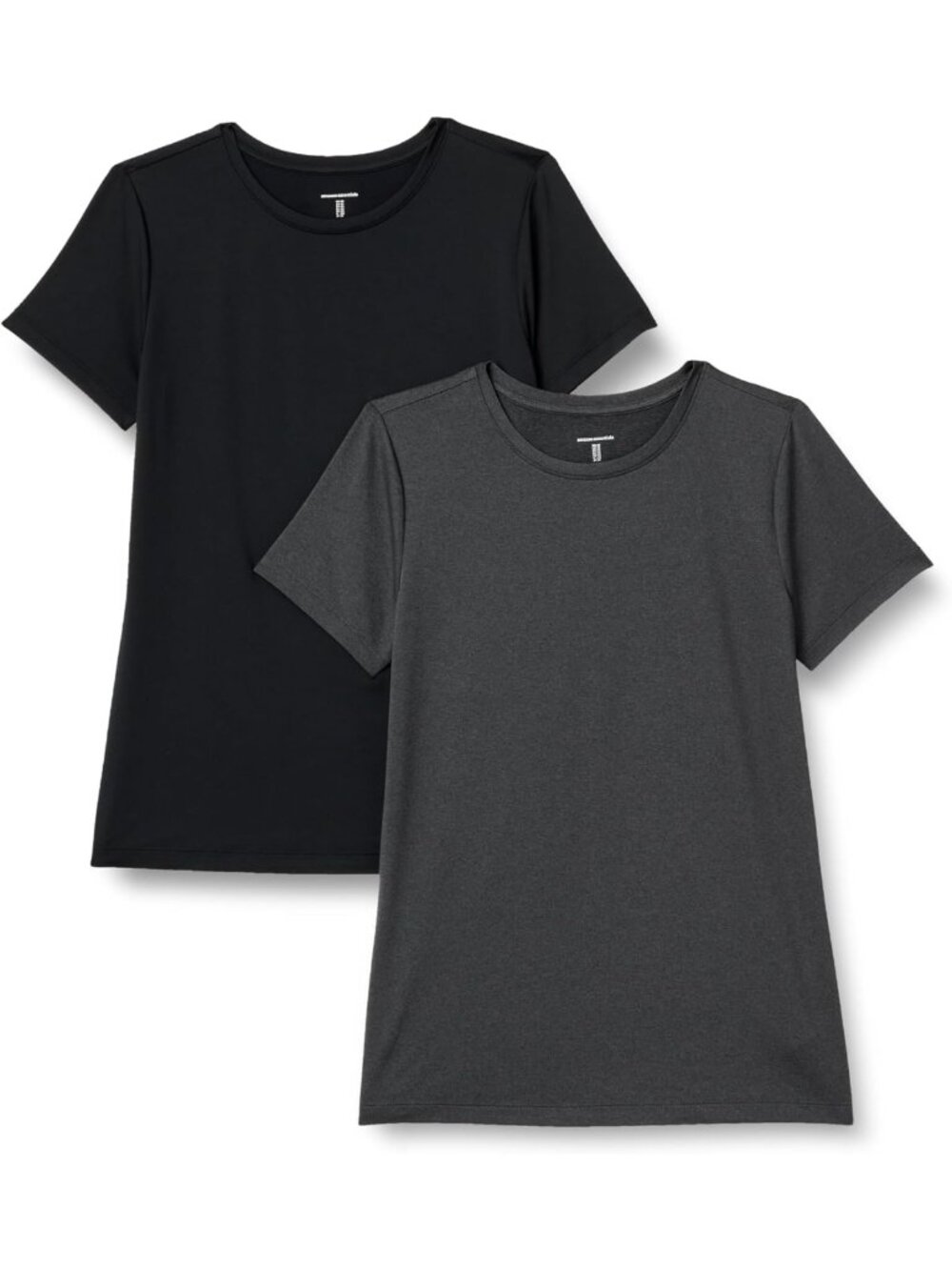 Active Quick Dry Tech Stretch T-Shirt Set - V-Neck & Crewneck, Moisture-Wicking